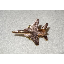 F 15 Eagle znaczek 3D samolot na pins złoty (id: 199)
